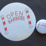 Open Barbers logo badge